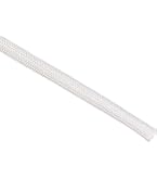 Uxcell Fiberglass Insulation Braid Sleeving – 16.4 Ft, 12mm ID, High Temp Resistant To 600°C, For Wires, Motors, & Engines