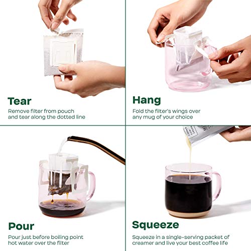 Copper Cow Coffee Vietnamese Pour Over Coffee Filters SingleServe