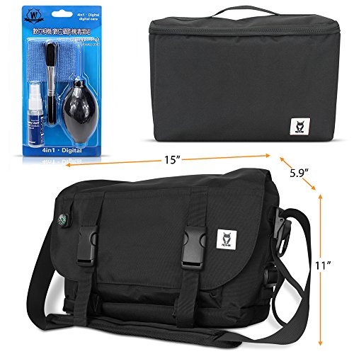 image for ROMS Messenger Camera Shoulder Bag - Waterproof, Lightweight, Protecti