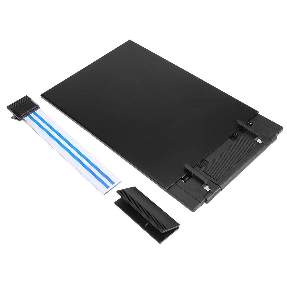 Fdit Adjustable Portable Book Document Stand Reading Desk Holder Adjustable and Portable Reading Stand/Book Stand Lightweight Bookstand-Textbooks Bookstands Document Holder