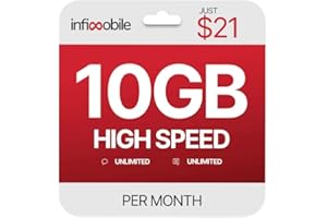$10.5/mo Infimobile Phone Plan with 10GB of 4/5G LTE Data + Unlimited Talk & Text | Buy 3, 6, or 12 Months Plan and get Extra Months Free! T&C Apply (6 - Month Plan, Unlimited)