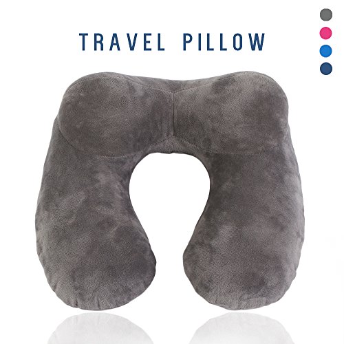 Traveling neck pillow inflatable u-shape pillows airpla…