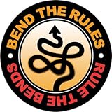 Artistic Reflection Bend the Rules Rule the Bends - Magnetic Grill Badge For MINI Cooper