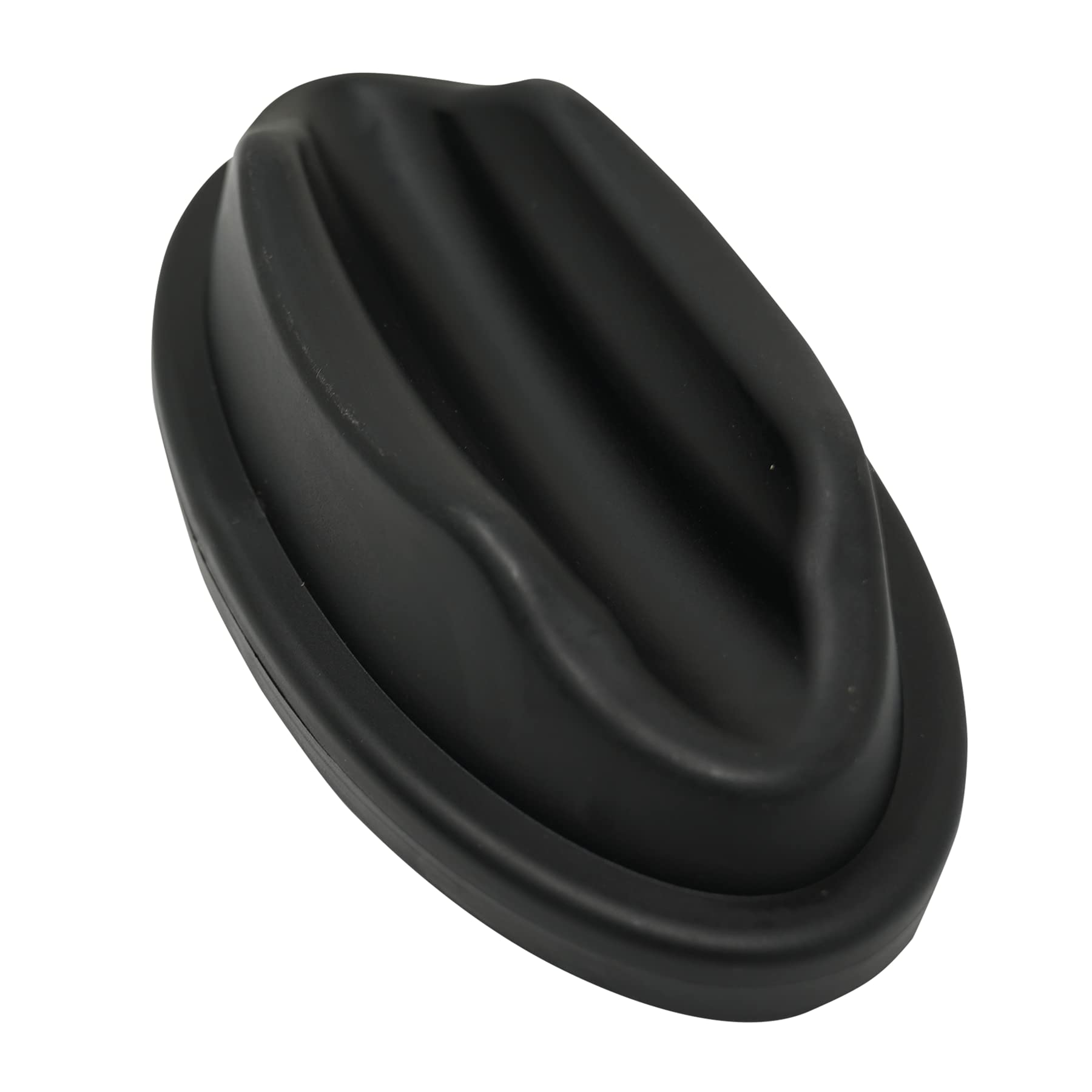 Laxzo ® Bike Turbo Trainer Front Wheel pad bike turbo Mount | Adjustable Bicycle Tyre Block Raiser | Front Wheel Stabilizer for Indoor Training and stationary bike in black