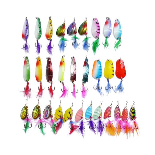 30-Spinner-Super-New-Fishing-Lure-Pike-Salmon-Bass-T10