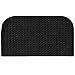 Garland Rug Herald Square Kitchen Slice Rug, 18-Inch by 30-Inch, Black