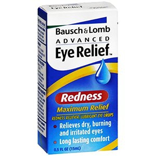 UPC 794438440551, Bausch and Lomb Advanced Eye Relief Redness Maximum Relief Drops -- 0.5 oz (Quantity of 5)