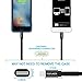 Wall Charger, FEIPUKER 4.2A 21W Fast Charging Portable Home Travel Charger with 6FT [2-PACK] Long Durable 8 Pin Lightning Cable Charging Cord for IOS 10 iPhone 7/6S Plus, 5S/SE, iPad Air/mini(Black)