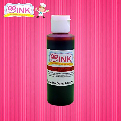 QQink - 4.5 oz Red Airbrush Food Color