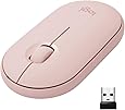 Logitech Pebble Kabellose Maus Mit Bluetooth Oder 2,4-GHz-Empfänger