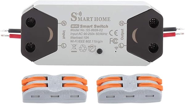 Smart WiFi Interruptor de luz Interruptor remoto Control remoto El temporizador de salida de automatizacin funciona con Alexa