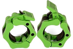 Barbell Clamps Olympic Barbell Collars Dumbbell Spinlock Clips 50mm Weight Lifting Dumbbell Barbell Bar Quick Release Lock Bu
