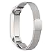 Pumsun Magnetic Loop Band For Fitbit Alta Smart Watch, Stainless Steel (Sliver)