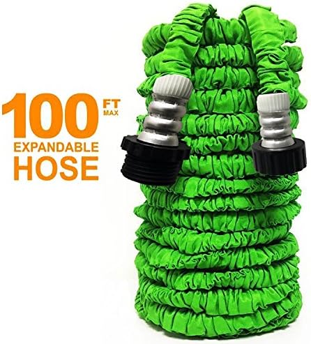 DTXDTech Garden Hose 100 FT Garden Hose with Triple Layer Latex Core &amp; Latest Improved Extra Strength Fabric Protection Strongest Expanding Garden hose on the Market for All Your Watering Ne
