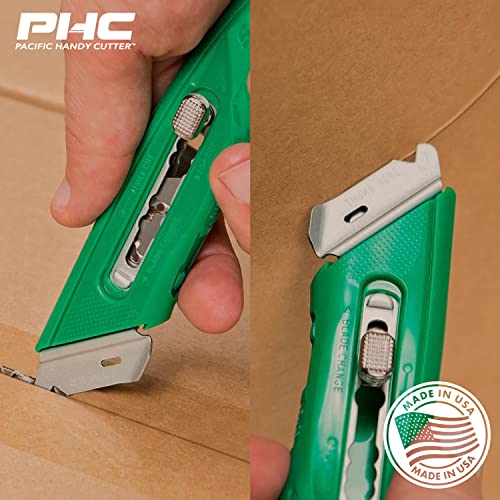 Pacific Handy Cutter S4R Safety Cutter, Retractable Utility Knife with