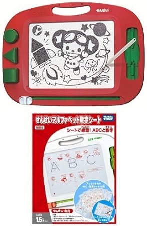 Amazon せんせい アルファベット 数字シートセット お絵かき おもちゃ