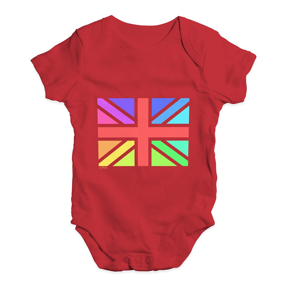 union jack baby grow
