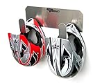 Pit Posse Dual Helmet Rack Hangers Aluminum