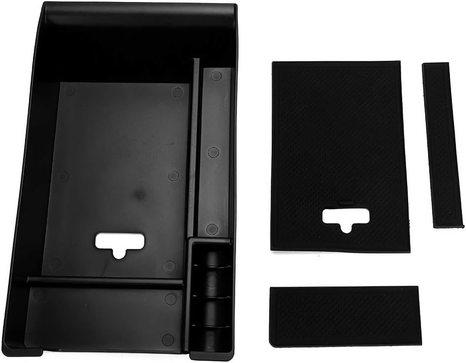 Caja de almacenamiento - Caja de reposabrazos de la consola central del