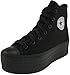 Maxstar Women's C50 7 Holes Zipper Platform Canvas High Top All Sneakers