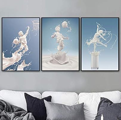 Leche Baloncesto Futbol Ballet Carteles E Impresiones Arte De La