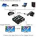 Aocome Ultra HD 4K HDMI Splitter Amplifier 1 In 2 Out, V1.4 Powered Splitter 1x2, Signal Distributor (1 hdmi to 2 hdmi), Support 4K 1080p 3D HD 3840 x 2160p All Compatible