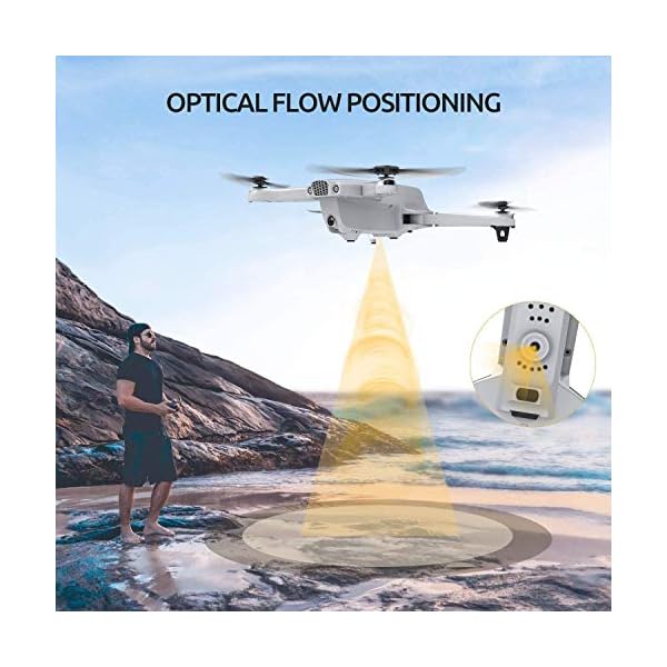 Tomzon Drohne GPS D65 mit Kamera 4 K, für Erwachsene, faltbar, FPV RC Quadcopter mit 40 Minuten Laufzeit, RTH-Funktion… – Bild 7