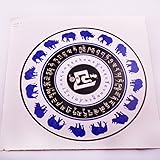 5PCS Feng Shui Anti Burglary & Violence Window Sticker + Free Fengshuisale Red String Bracelet W0987-1