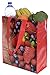 PLANET E Reusable Grocery Shopping Bags - Durable and Foldable with Colorful Prints (Pack of 6)