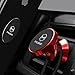 MCDODO Upgraded Strong Magnetic Car Mount Air Vent Phone Holder 360° Rotation GPS Aluminium Universal for Smartphones and Mini Tablets (Black)