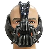 XCOSER Men's Bane Mask Costume Props TDKR Full Adult Size - 3D Version V9 2016