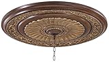 Minka Lavery 930-126 Belcaro Ceiling Medallion, Belcaro Walnut