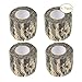 EAmber Camo Wrap Tapes Camouflage Form Wrap 1.96'' x 177'' Military Army Hunting Self-Adhesive Protective Bandage for Flashlights,Bicycle