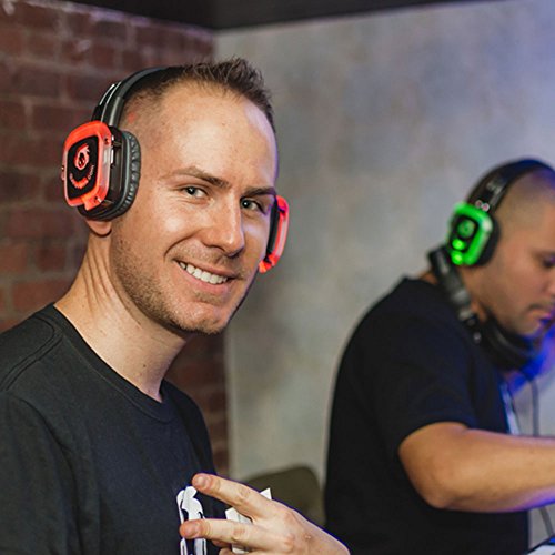 Silent Disco Quiet Clubbing 3 Channel Party Bundle (10 Headphones + 3