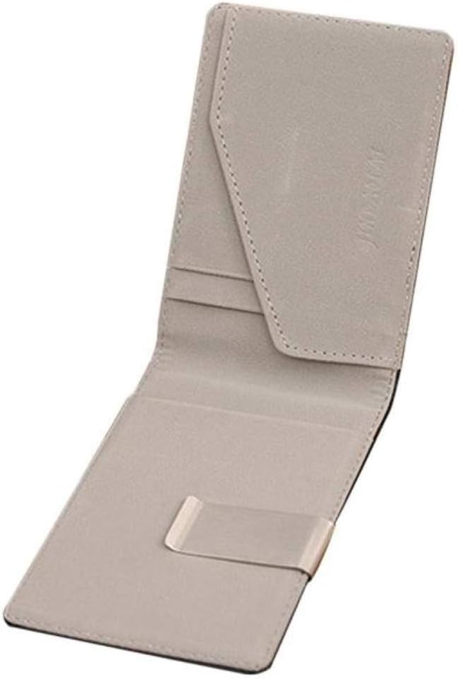 Mens Leather Magic Credit Card ID Holder Money Clip Wallet Purse Coin Pocket by Celucke
