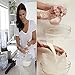 Premium Fine Mesh Food Grade Nut Milk Bag for Almond Milk/Soy Milk - Fine Mesh Nylon Cheesecloth & Cold Brew Coffee Filter, 9