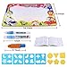Aqua Doodle Mat - Large Water Drawing Mat Toddlers Painting Board Writing Mats in 7 Colors with 2 Magic Pens and 1 Brush - Educational Toy Best Gift for Kids Boys and Girls
