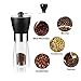 VANVENE Manual Coffee Grinder, Coffee Bean Grinder, Adjustable Hand Grinder, Ceramic Conical Burr Mill, Mini Portable Home Kitchen Travel Coffee Bean Grinder/Coffee Mill for Precision Brewing