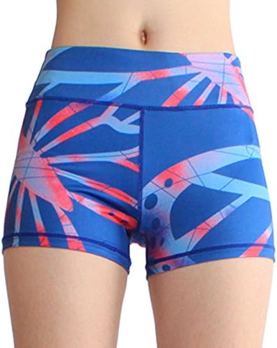 iEase Power Flex Yoga Shorts For Women Tummy Control Workout Running Shorts Pants Yoga Shorts With Hidden Pocket