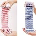 WSNMING 2 Set Electric Deck Acrobatics Waterfall Card Magic Tricks Special Deck Close Up Street Gimmick Illusion Prop with Video Tutorial (Blue + Red)