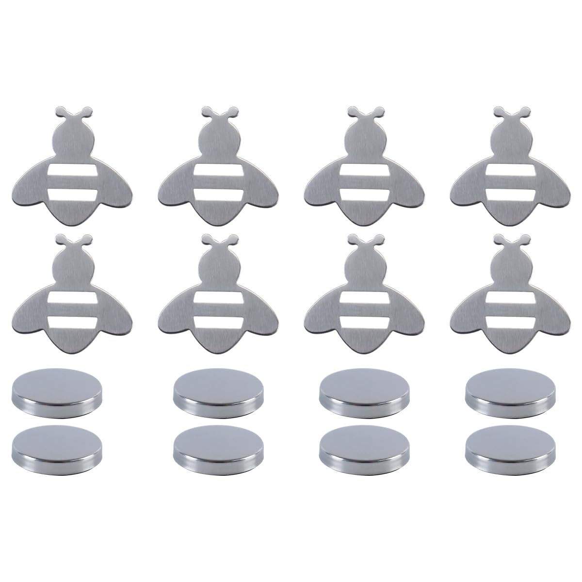 WANGCL Set of 8 Outdoor Tablecloth Weights Magnetic Tablecloths Weights Outdoor Garden Stainless Steel Curtain Weights