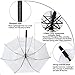 G4Free 68 Inch Automatic Open Golf Umbrella Double White Canopy Wedding Auto Open Extra Large Oversize Windproof Umbrellas(White)