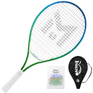 INSUM Kids Tennis Racket for Aged 2-10 Y with Strap Bag Junior Tennis Racquet 17,19,21,23,25 inches