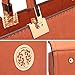 DASEIN Women Large Satchel Handbag Shoulder Purse Top handle Work Bag Tote With Matching Wallet