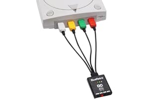 XBERSTAR DC DreamCast Bluetooth handle converter controller adapter-Simple Plug and Play Converter for Sega Dreamcast (BLACK)