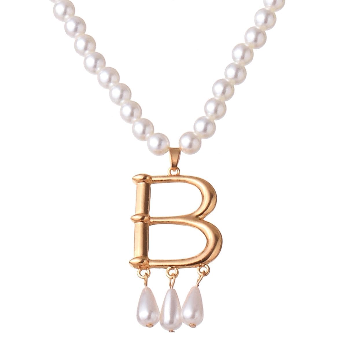 GRACEART Anne Boleyn Faux Pearl Necklace, One size, White