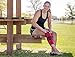 Compression Knee Sleeve with Dual Side Stabilizers by ProSleeves | Gel Padding Around Patella and Lateral Stabilizing for Added Protection | 3mm Thin Sports Support for Treatment and Injury Prevention