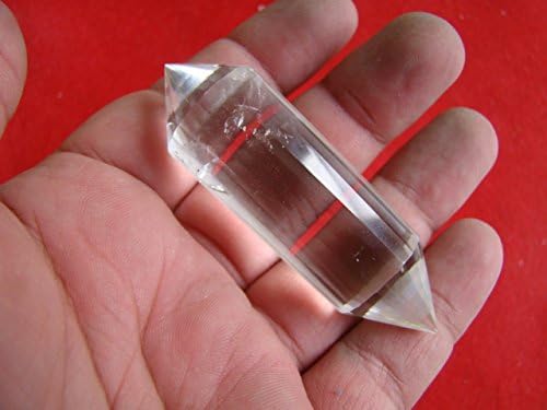 Ham5920 Clear Quartz Crystal Vogel 18 Faceted Sides