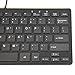 GMYLE Compact Wired USB Mini Keyboard for PC (Charcoal Black)