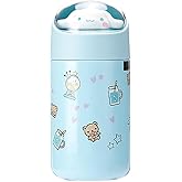 Anime Water Bottle Cute Water Bottle Stainless Steel Vacuum Insulated Coffee Mug Coffee Travel Mug for Hot Drinks